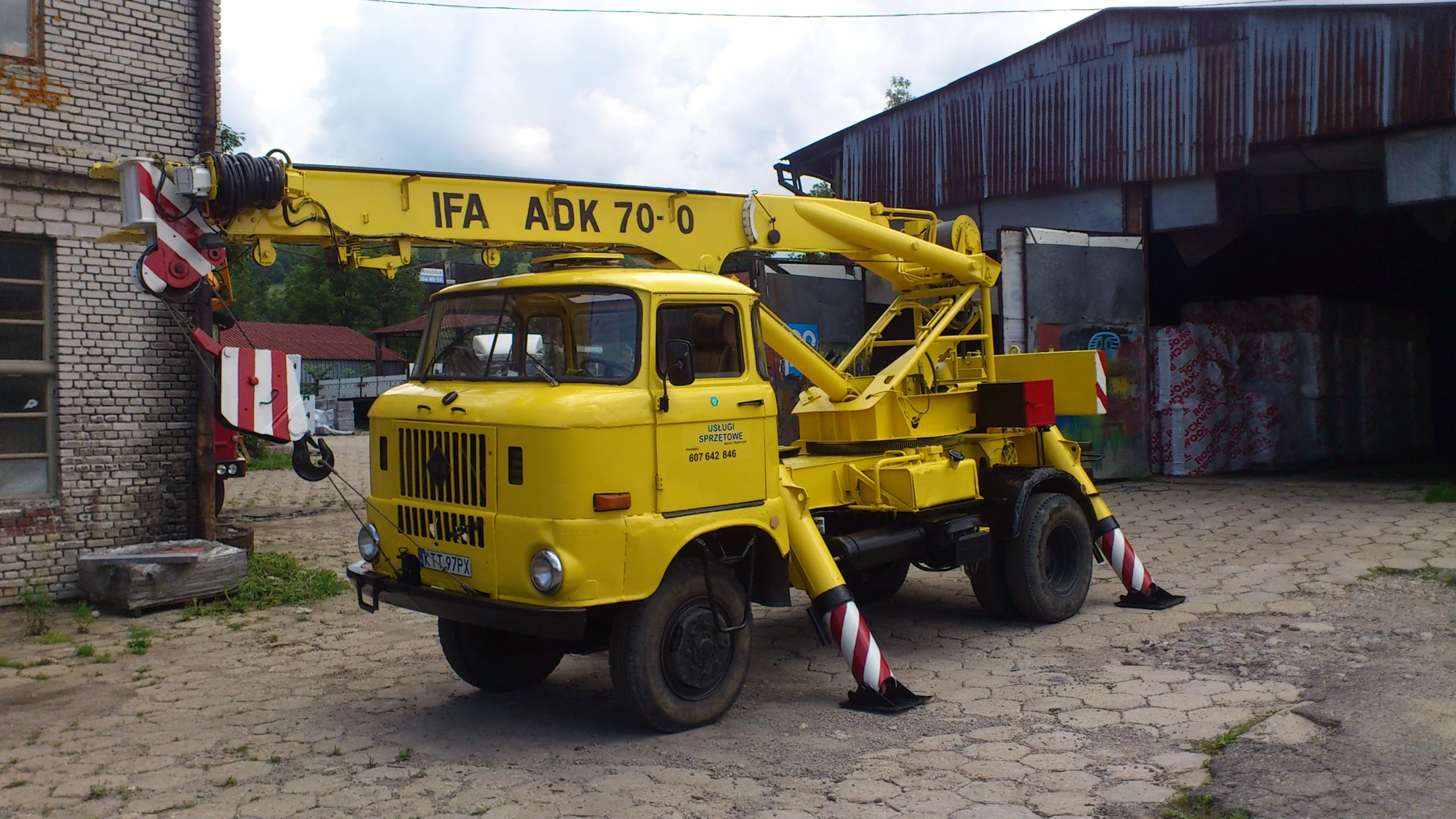 Dźwig 7 ton